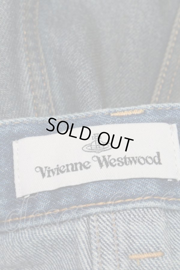 画像8: ヴィヴィアンウエストウッド 中古 / RANCHジーンズ  青  S-25-11-30-050-sk-AS-ZH (8)