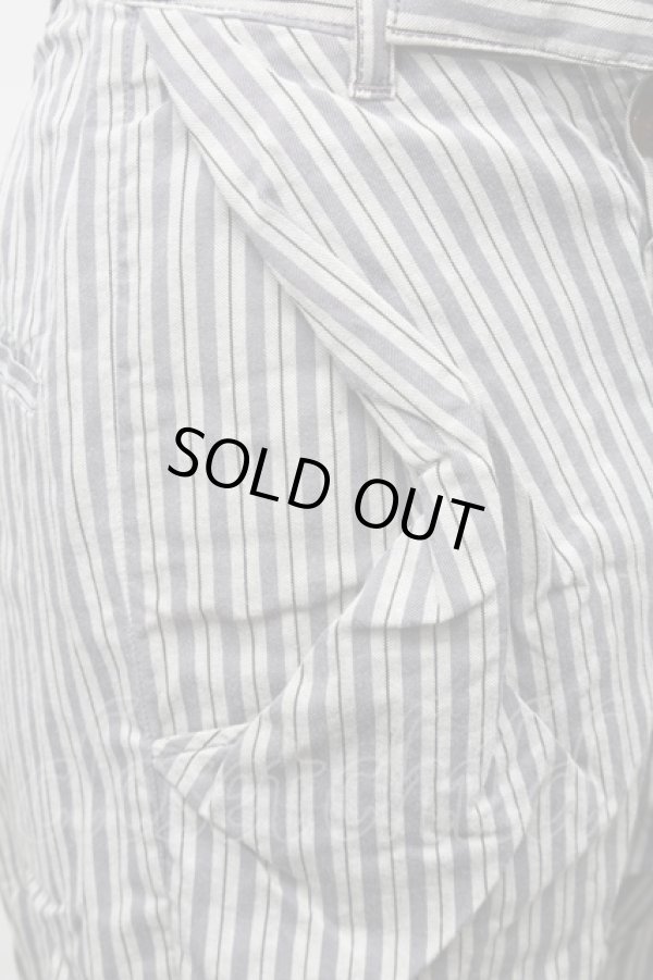 画像4: ヴィヴィアンウエストウッド MAN 中古 / ストライプパンツ 44 グレー  S-25-11-30-051-pa-AS-ZS (4)