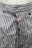 画像5: ヴィヴィアンウエストウッド MAN 中古 / ストライプパンツ 44 グレー  S-25-11-30-051-pa-AS-ZS (5)