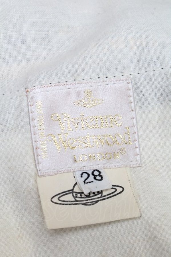 画像6: ヴィヴィアンウエストウッド 中古 / ウールパンツ 28 グレー  S-25-11-30-052-pa-AS-ZS (6)