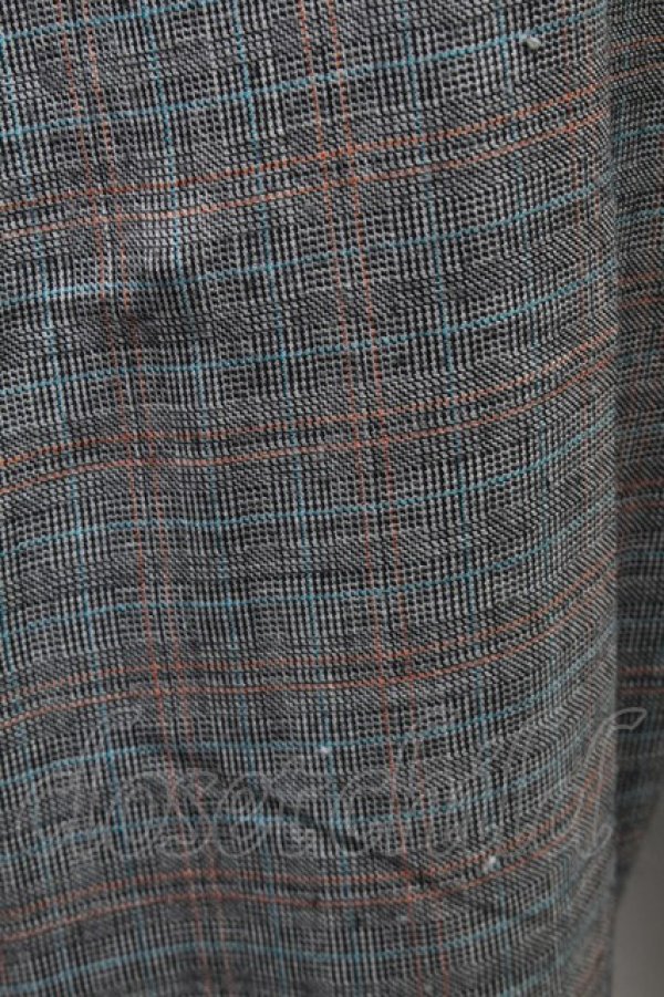 画像6: ヴィヴィアンウエストウッド MAN 中古 / チェックトラウザーズ 44 グレー  S-25-11-30-053-pa-AS-ZS (6)