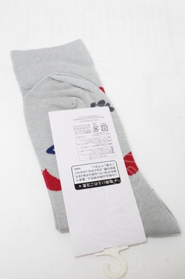 画像2: ヴィヴィアンウエストウッド 中古 / オーブソックス  グレー  S-25-11-30-008-gd-AS-ZS (2)