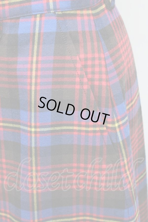 画像3: ヴィヴィアンウエストウッド MAN 中古 / TARTAN CHECK ムーントラウザー 46 マルチ  S-25-11-30-055-pa-AS-ZH (3)