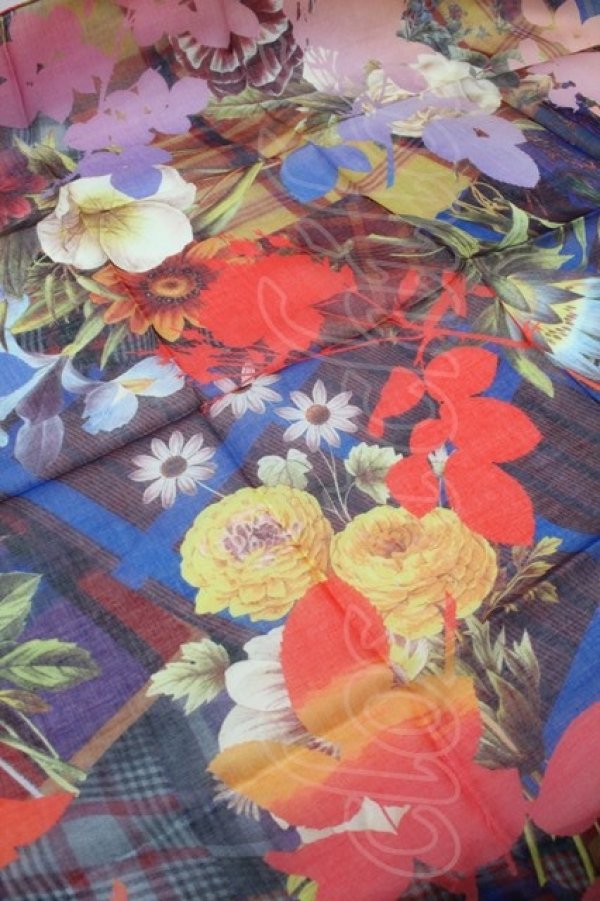 画像2: ヴィヴィアンウエストウッド 中古 / ハンカチ  マルチ  S-25-11-30-009-gd-AS-ZS (2)