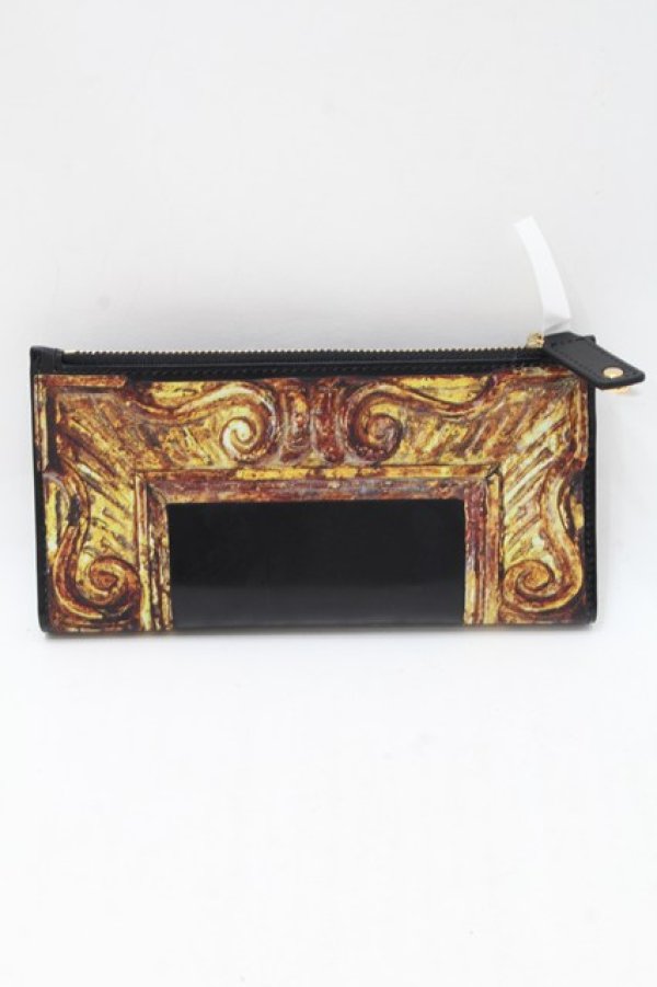 画像2: ヴィヴィアンウエストウッド 中古 / フレーム長財布  黒  S-25-11-30-013-wa-AS-ZS (2)