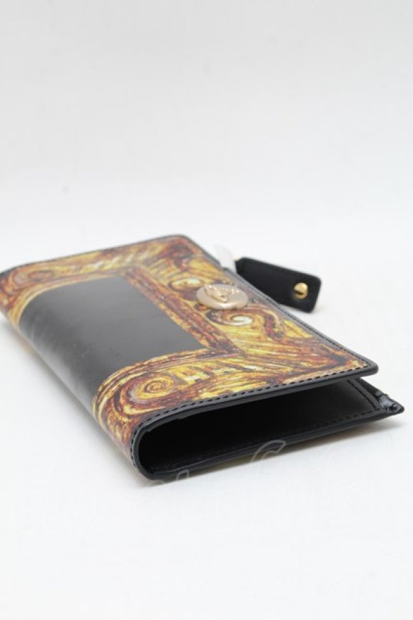 画像3: ヴィヴィアンウエストウッド 中古 / フレーム長財布  黒  S-25-11-30-013-wa-AS-ZS (3)