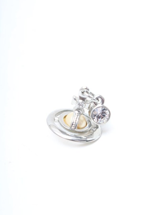 画像2: ヴィヴィアンウエストウッド 中古 / プチオーブピアス  シルバー  S-25-11-30-002-ac-AS-ZS (2)