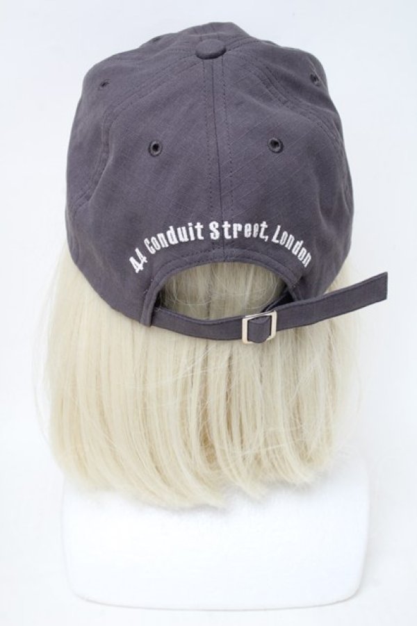 画像4: ヴィヴィアンウエストウッド 中古 / オーブ刺繍キャップ  グレー  S-25-11-30-015-gd-AS-ZS (4)