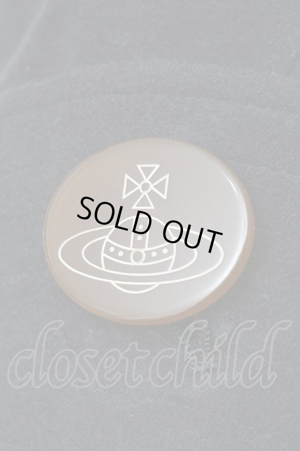 画像5: ヴィヴィアンウエストウッド 中古 / オーフボタンハット  黒  S-25-11-30-017-ha-AS-ZS (5)