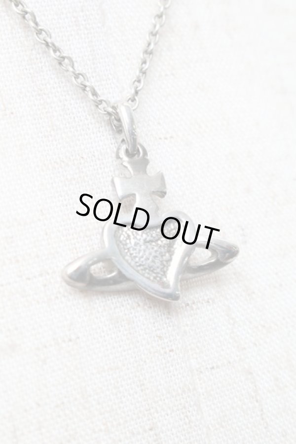 画像3: ヴィヴィアンウエストウッド 中古 / ディアマンテネックレス  シルバーｘ赤  S-25-11-30-019-ac-AS-ZS (3)