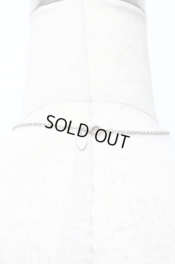 画像4: ヴィヴィアンウエストウッド 中古 / ディアマンテネックレス  シルバーｘ赤  S-25-11-30-019-ac-AS-ZS (4)