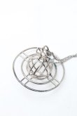 画像6: ヴィヴィアンウエストウッド 中古 / シンライン3Dオーブネックレス  シルバー  S-25-11-30-020-nl-AS-ZS (6)