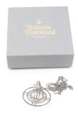 画像9: ヴィヴィアンウエストウッド 中古 / シンライン3Dオーブネックレス  シルバー  S-25-11-30-020-nl-AS-ZS (9)