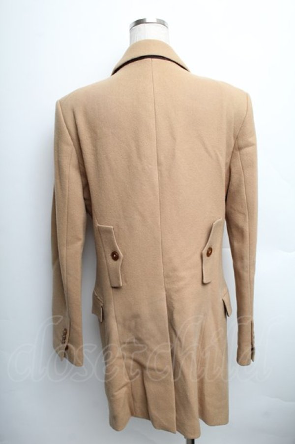画像2: ヴィヴィアンウエストウッド MAN 中古 / ウールコート  ベージュ  S-25-12-17-004-to-HR-ZS (2)