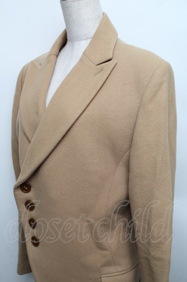 画像3: ヴィヴィアンウエストウッド MAN 中古 / ウールコート  ベージュ  S-25-12-17-004-to-HR-ZS (3)