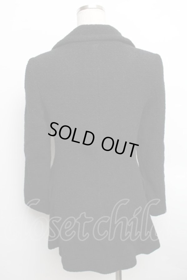 画像2: ヴィヴィアンウエストウッド 中古 / ビッグ襟コート  黒  S-25-12-17-006-co-HR-ZS (2)