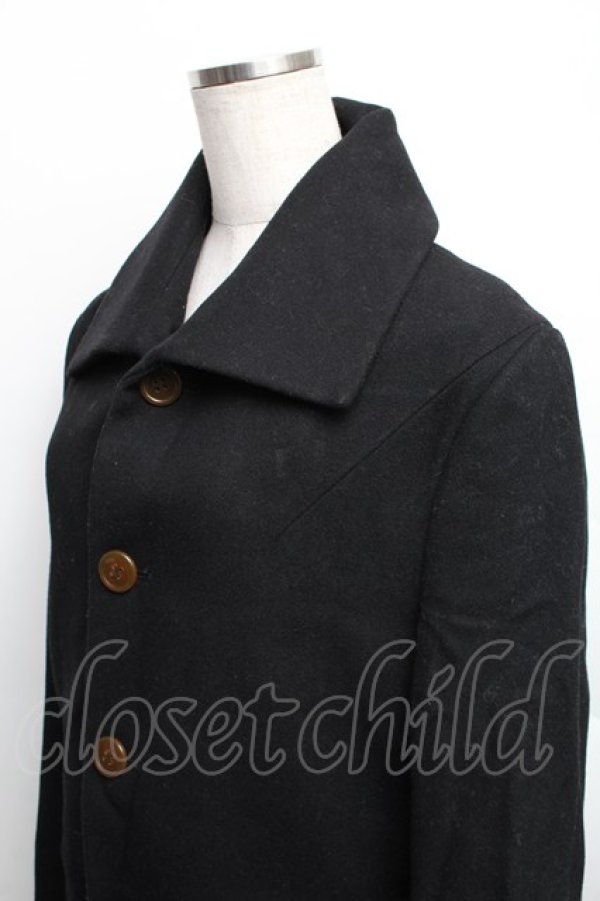 画像3: ヴィヴィアンウエストウッド MAN 中古 / ウールコート 44 黒  S-25-12-17-007-to-AS-ZS (3)