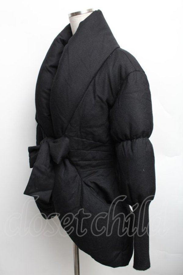 画像3: ヴィヴィアンウエストウッド 中古 / ウールダウンコート 2 黒  S-25-12-17-010-co-AS-ZS (3)