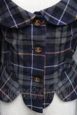 画像4: ヴィヴィアンウエストウッド 中古 / タータンチェックジャケット 2 紺ｘグレー  S-25-12-17-011-jc-AS-ZS (4)