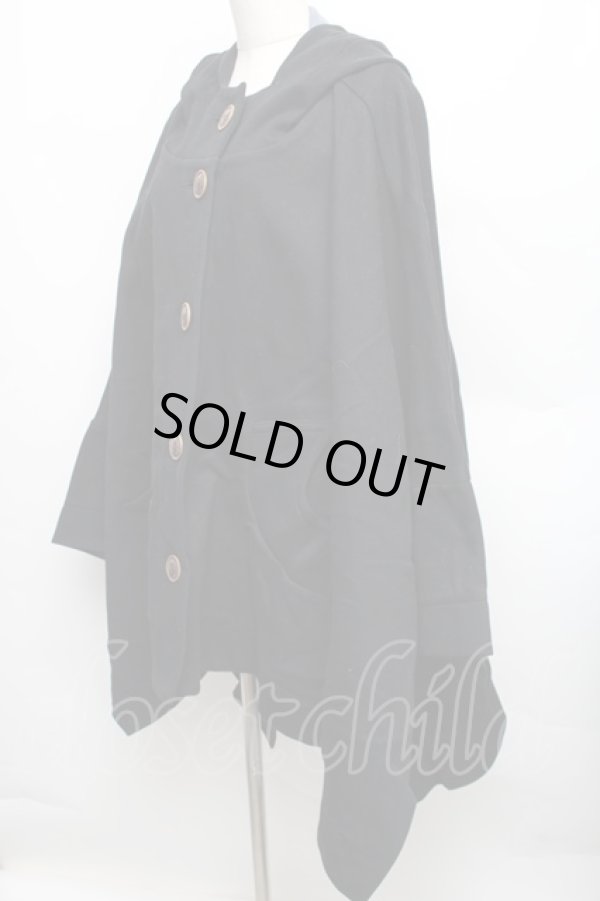 画像3: ヴィヴィアンウエストウッド 中古 / スタンドカラースウェットコート 00 黒  S-25-12-17-012-co-AS-ZS (3)