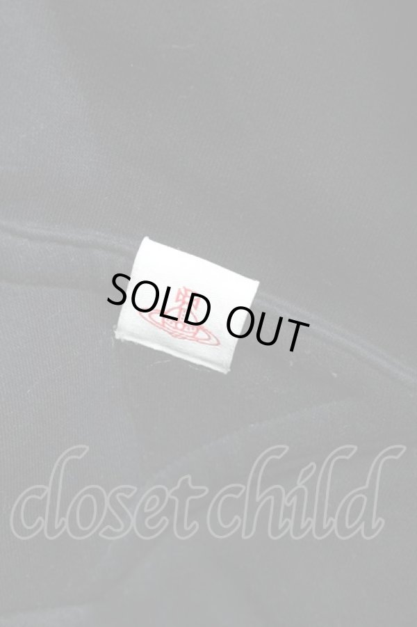 画像4: ヴィヴィアンウエストウッド 中古 / スタンドカラースウェットコート 00 黒  S-25-12-17-012-co-AS-ZS (4)