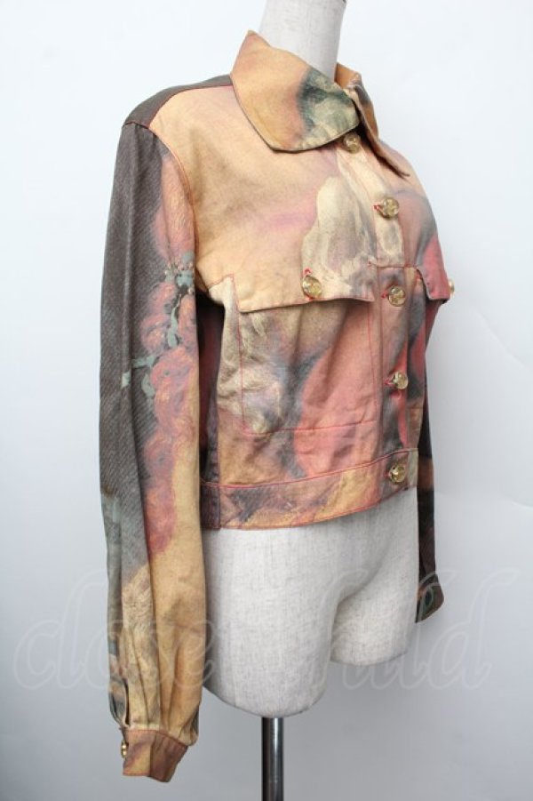 画像3: 【Vintage放出】ヴィヴィアンウエストウッド 中古 / HERACLES KISSジャケット 0  S-25-12-20-001-jc-AS-ZS (3)