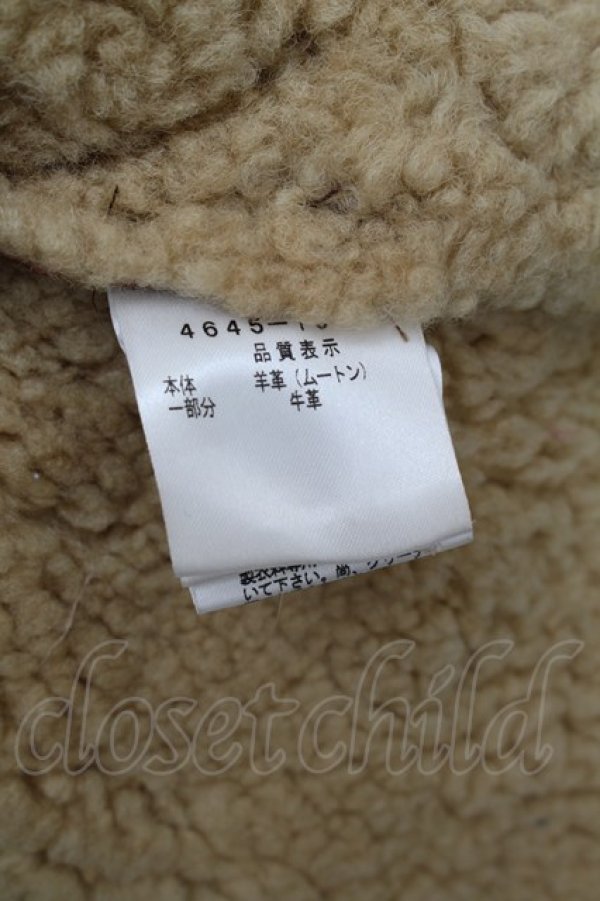 画像9: 【Vintage放出】ヴィヴィアンウエストウッド MAN 中古 / ムートンアーマージャケット 46 ブラウン  S-25-12-20-003-co-AS-ZS (9)