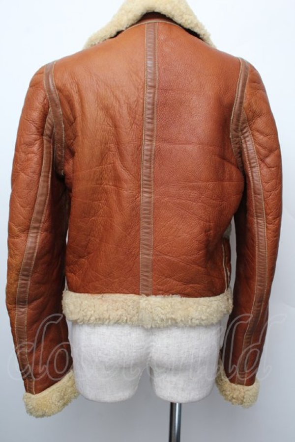 画像2: 【Vintage放出】ヴィヴィアンウエストウッド 中古 / CO/ムートンコート 36 ブラウン  S-25-12-20-004-co-AS-ZS (2)