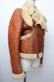 画像3: 【Vintage放出】ヴィヴィアンウエストウッド 中古 / CO/ムートンコート 36 ブラウン  S-25-12-20-004-co-AS-ZS (3)