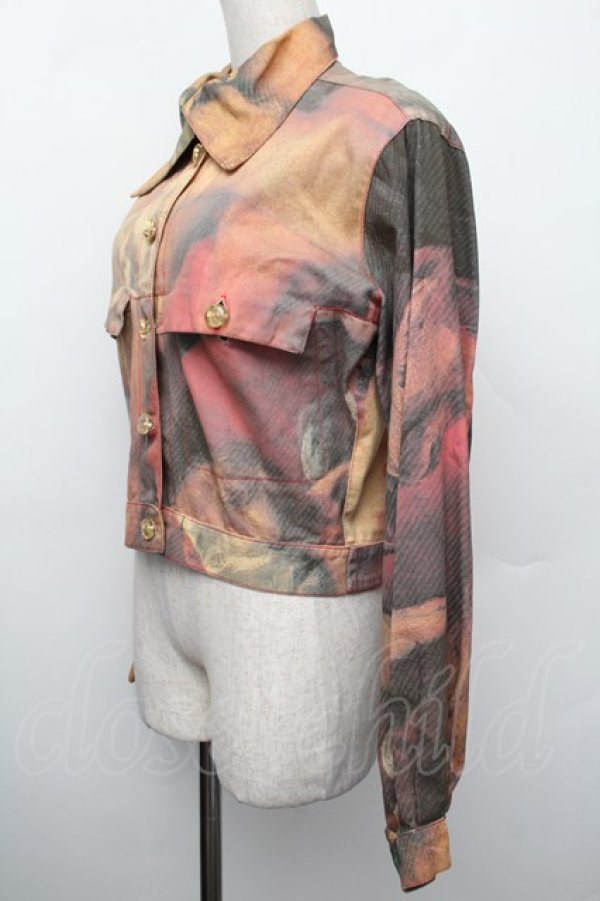 画像4: 【Vintage放出】ヴィヴィアンウエストウッド 中古 / HERACLES KISSジャケット 0  S-25-12-20-001-jc-AS-ZS (4)