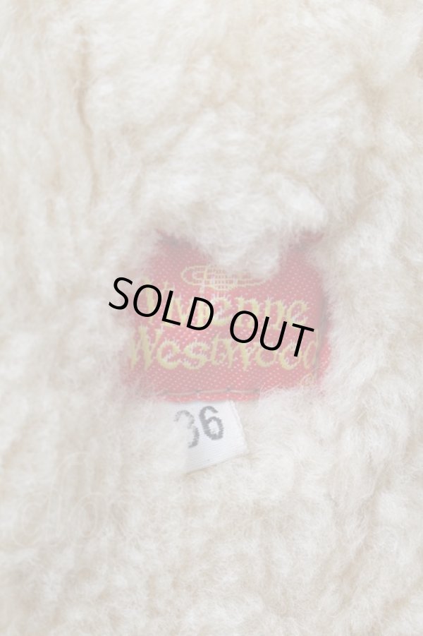 画像8: 【Vintage放出】ヴィヴィアンウエストウッド 中古 / CO/ムートンコート 36 ブラウン  S-25-12-20-004-co-AS-ZS (8)