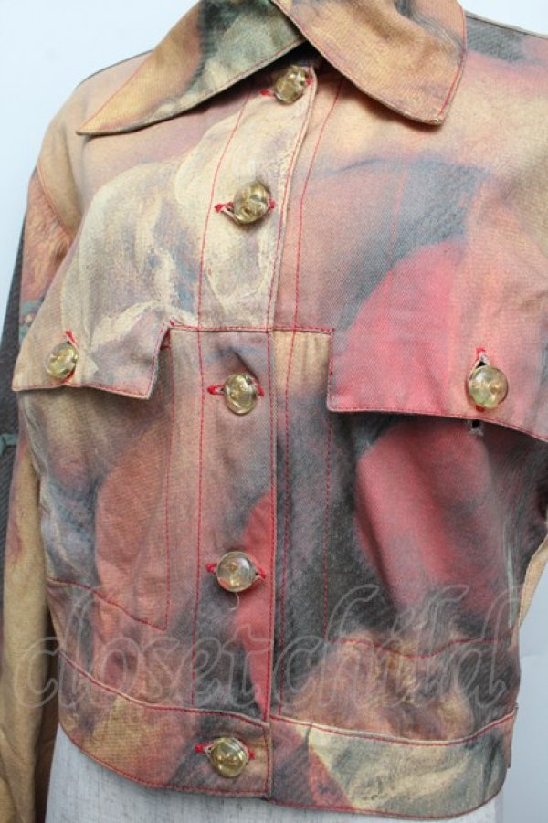 画像5: 【Vintage放出】ヴィヴィアンウエストウッド 中古 / HERACLES KISSジャケット 0  S-25-12-20-001-jc-AS-ZS (5)