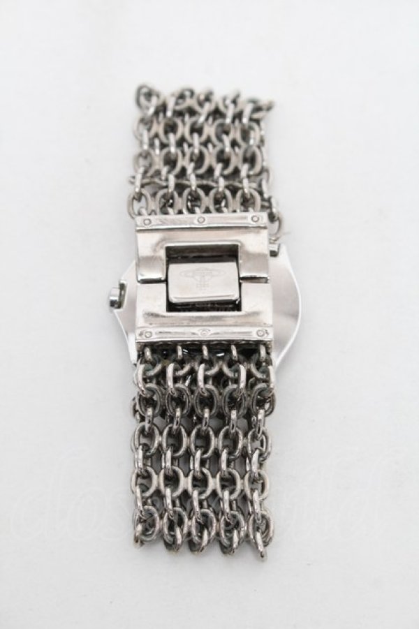 画像2: ヴィヴィアンウエストウッド 中古 / チェーンウォッチ  シルバー  S-25-12-28-003-ac-AS-ZS (2)