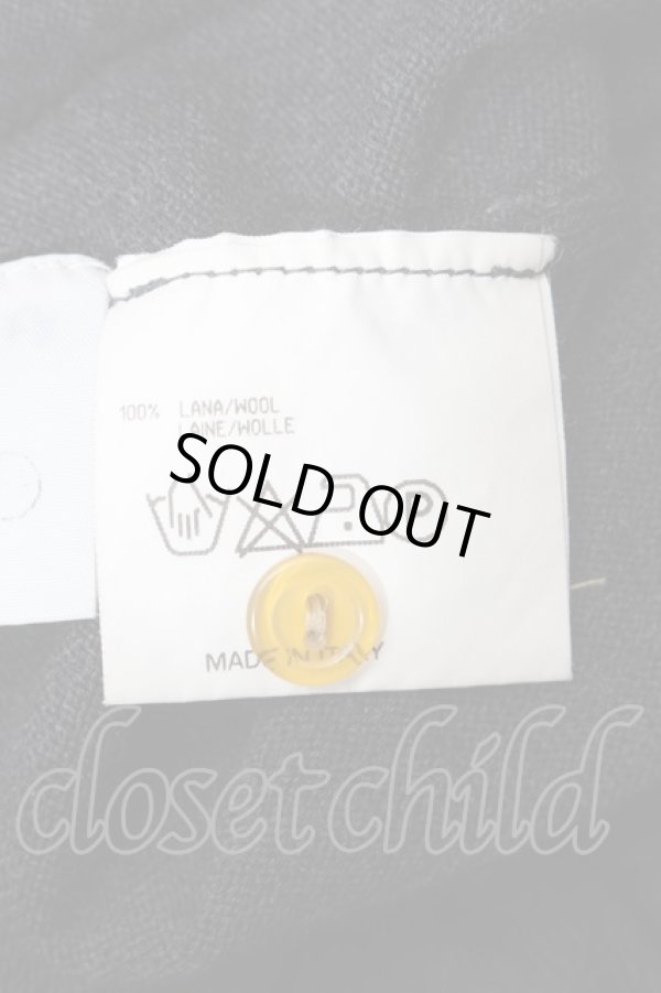 画像5: ヴィヴィアンウエストウッド 中古 / カラーオーブ刺繍ニットカーディガン M 黒  S-25-12-28-025-to-HR-ZS (5)