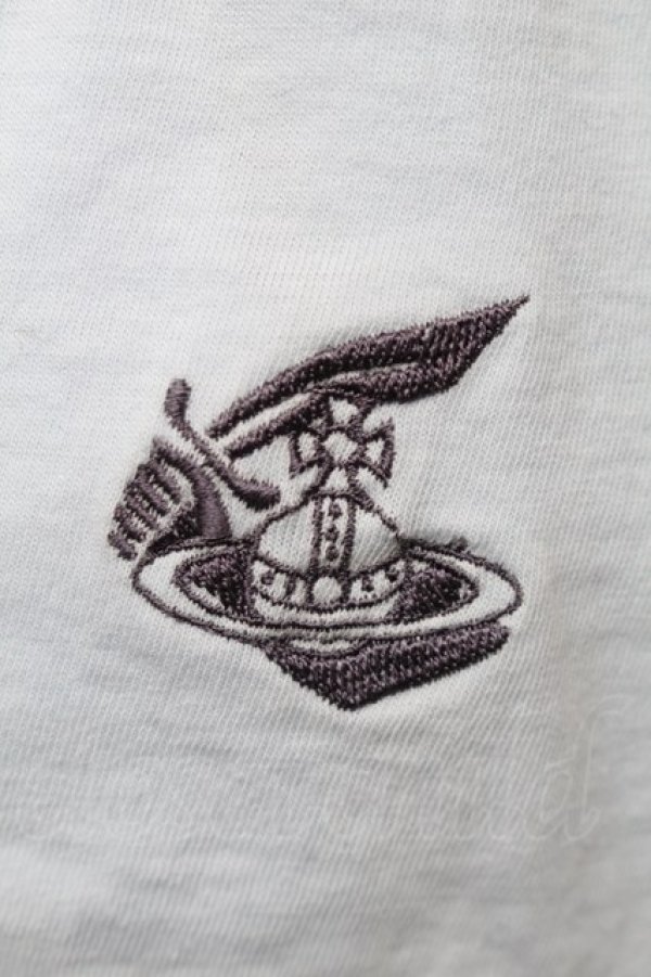 画像4: ANGLOMANIA 中古 / コットンラムエレファントTシャツ 38 サックス  S-25-12-28-032-op-AS-ZS (4)