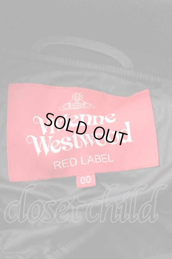 画像4: ヴィヴィアンウエストウッド 中古 / タフタキルトラブボンバージャケット  黒  S-25-12-28-040-co-AS-ZS (4)