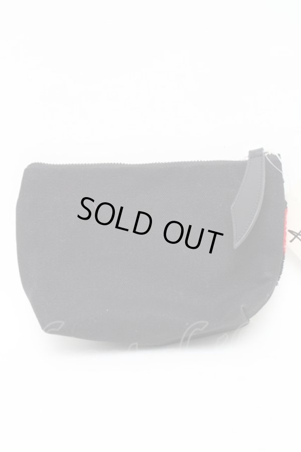 画像2: ANGLOMANIA 中古 / サガラポーチ  黒  S-25-12-28-005-gd-AS-ZS (2)