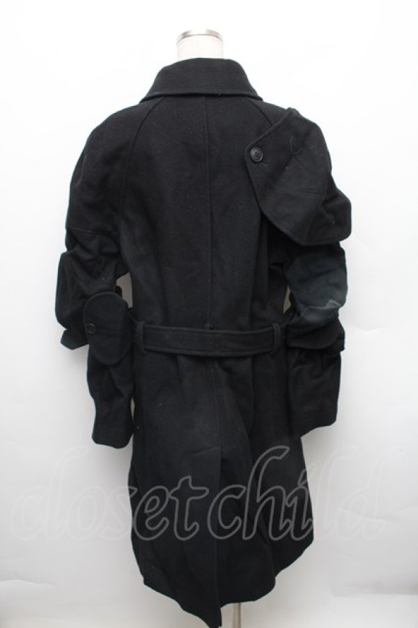 画像2: ヴィヴィアンウエストウッド MAN 中古 / アーマーボマージャケット 46 黒  S-25-12-28-041-co-AS-ZS (2)