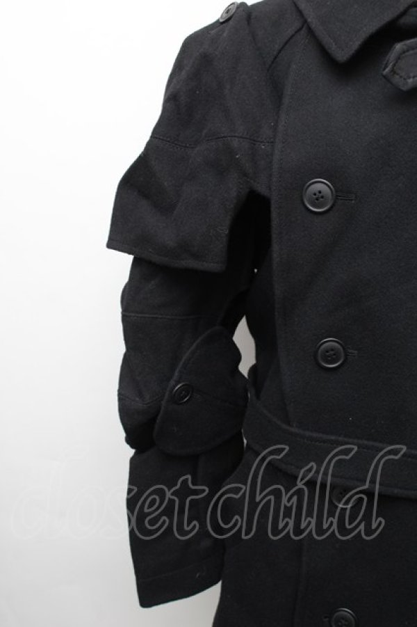 画像4: ヴィヴィアンウエストウッド MAN 中古 / アーマーボマージャケット 46 黒  S-25-12-28-041-co-AS-ZS (4)