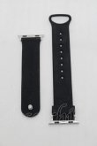 画像2: ヴィヴィアンウエストウッド 中古 / strap made for Apple Watch  黒  S-25-12-28-001-gd-AS-ZS (2)