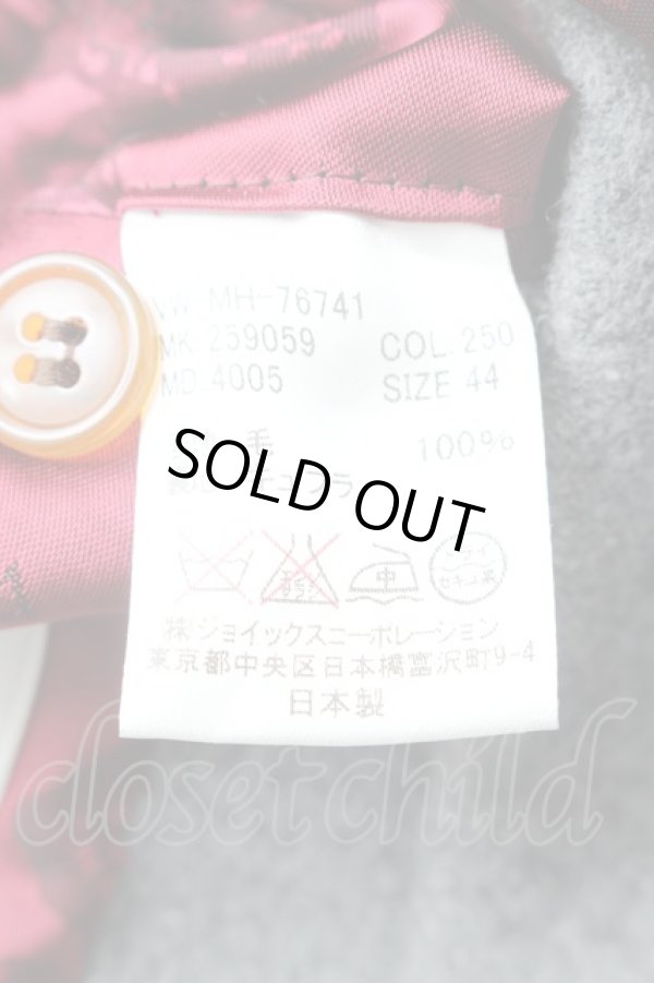 画像5: ヴィヴィアンウエストウッド MAN 中古 / CO/メルトンミントカラーコート 44 グレー  S-25-12-28-042-co-AS-ZS (5)