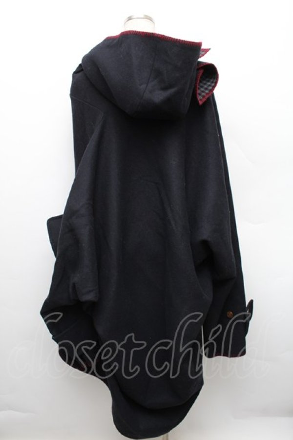 画像3: ヴィヴィアンウエストウッド MAN 中古 / 変形コート 44 紺  S-25-12-28-043-co-AS-ZS (3)