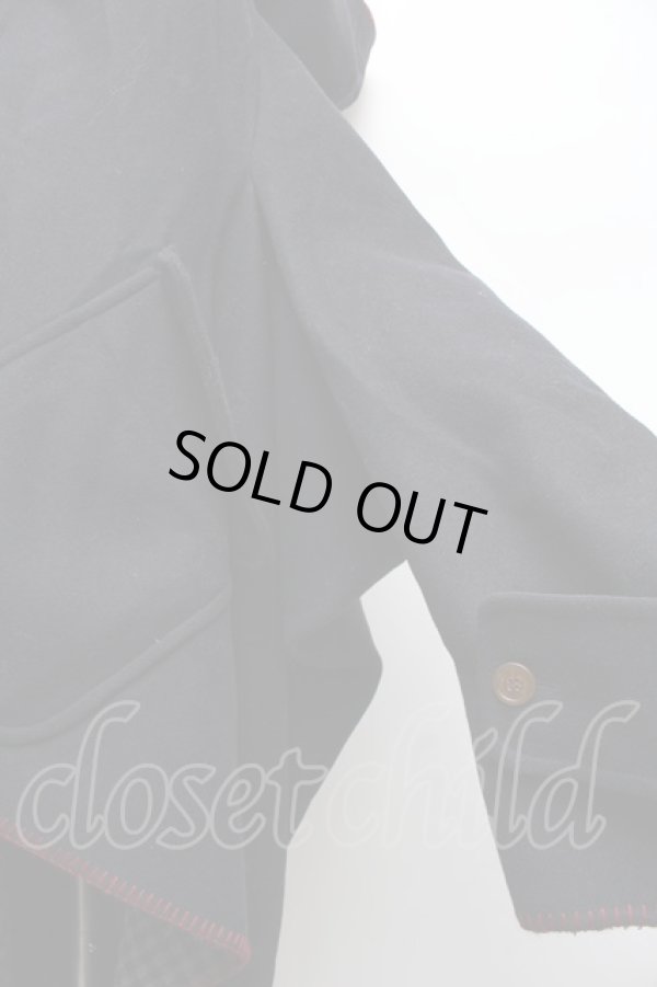 画像4: ヴィヴィアンウエストウッド MAN 中古 / 変形コート 44 紺  S-25-12-28-043-co-AS-ZS (4)