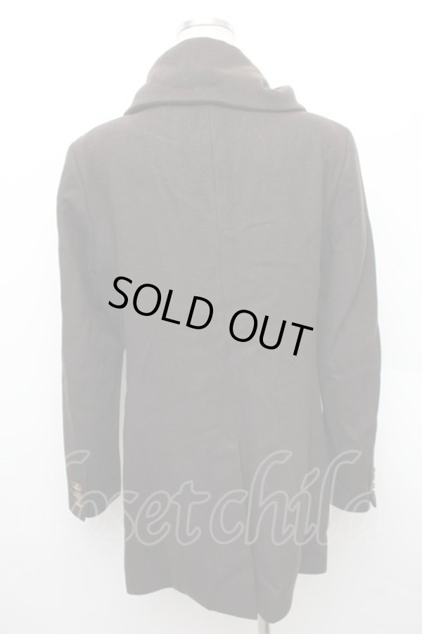 画像2: ヴィヴィアンウエストウッド MAN 中古 / CO/メルトンミントカラーコート 46 モスグリーン  S-25-12-28-045-co-AS-ZS (2)