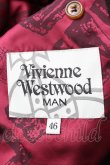 画像4: ヴィヴィアンウエストウッド MAN 中古 / CO/メルトンミントカラーコート 46 モスグリーン  S-25-12-28-045-co-AS-ZS (4)