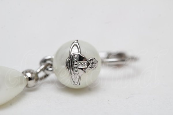 画像3: ヴィヴィアンウエストウッド 中古 / ドロップパールピアス  シルバー  S-25-12-28-007-er-AS-ZS (3)