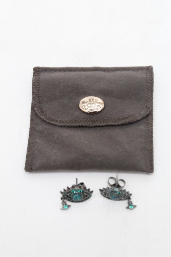 画像3: ヴィヴィアンウエストウッド 中古 / RARAHMONA ピアス  ガンメタ  S-25-12-28-008-ac-AS-ZS (3)