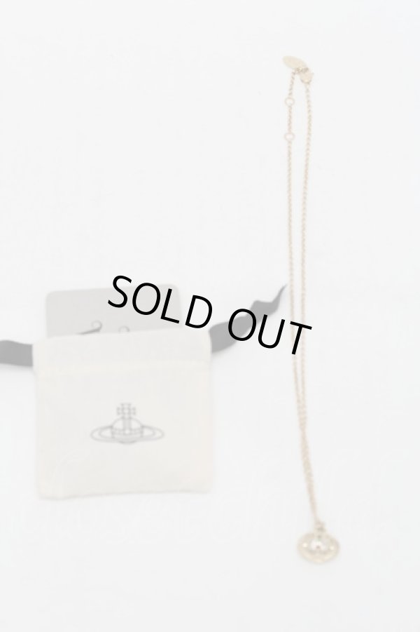 画像4: ヴィヴィアンウエストウッド 中古 / NEW PETITE ORB ネックレス  ゴールド  S-25-12-28-010-nl-HR-ZS (4)