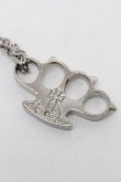 画像2: ヴィヴィアンウエストウッド 中古 / small nuckle duster ネックレス  シルバー  S-25-12-28-011-nl-AS-ZS (2)