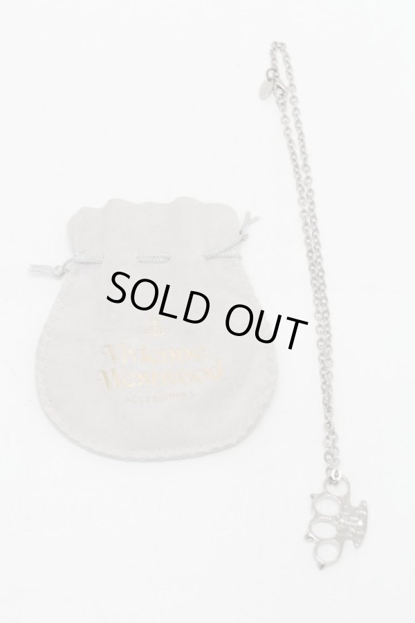 画像3: ヴィヴィアンウエストウッド 中古 / small nuckle duster ネックレス  シルバー  S-25-12-28-011-nl-AS-ZS (3)